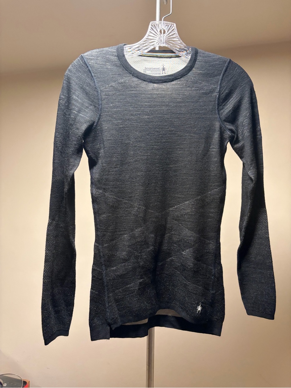 Smartwool Women’s Black Merino Crew Neck Sweater XS